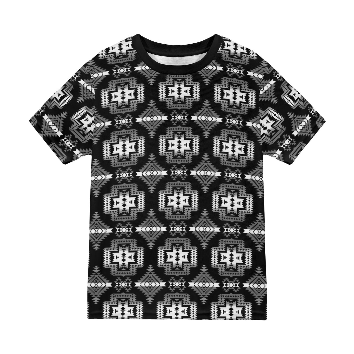 Pretty Blanket Black and White T-shirt for Men