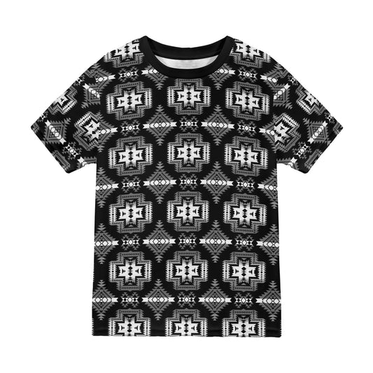 Pretty Blanket Black and White T-shirt for Men