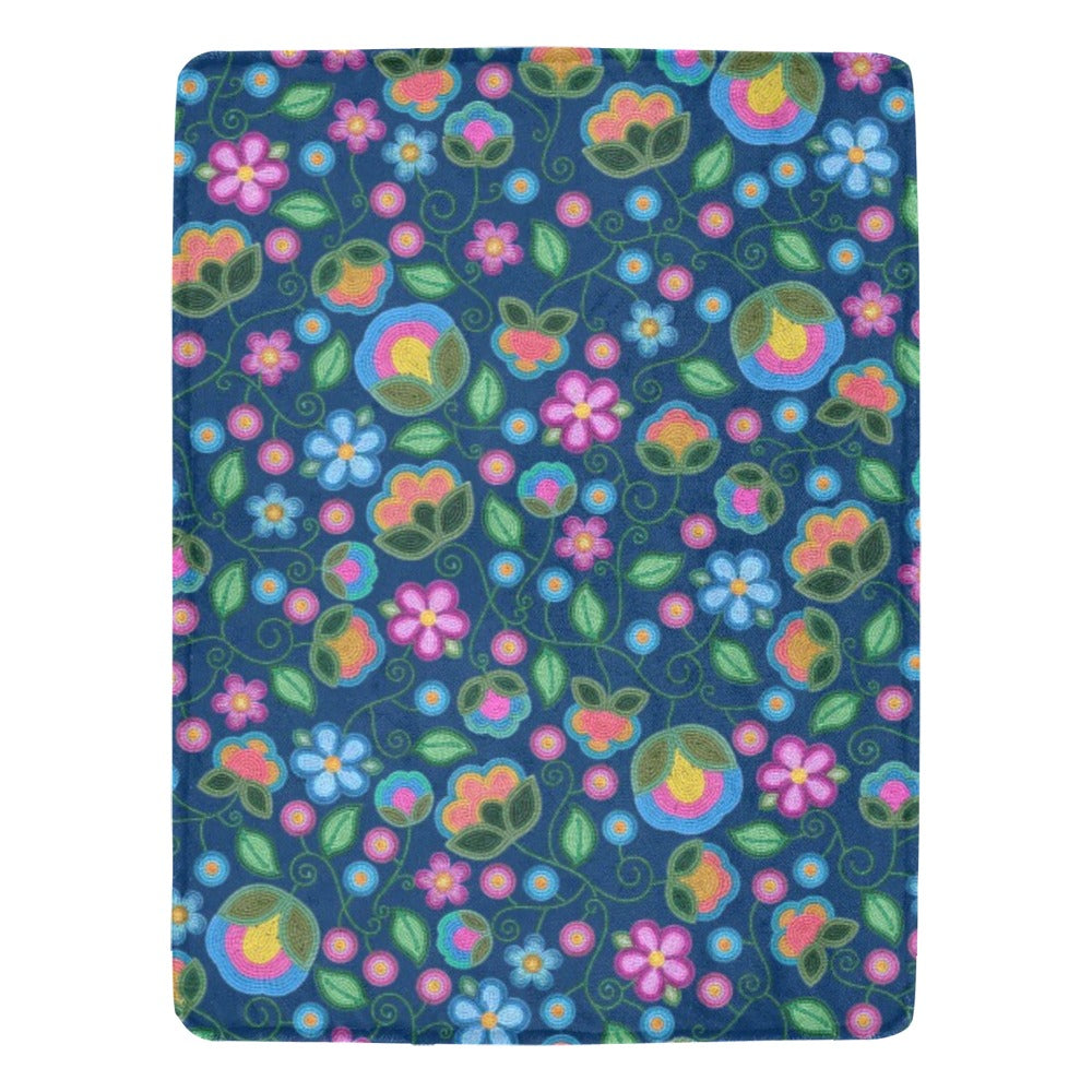 Turquoise Sunbeam X-Large Micro Fleece Blanket