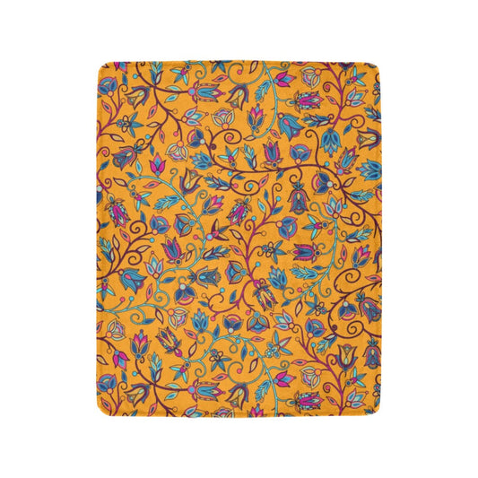 Buffalo Bloom Orange Ultra-Soft Micro Fleece Blanket 40"x50"