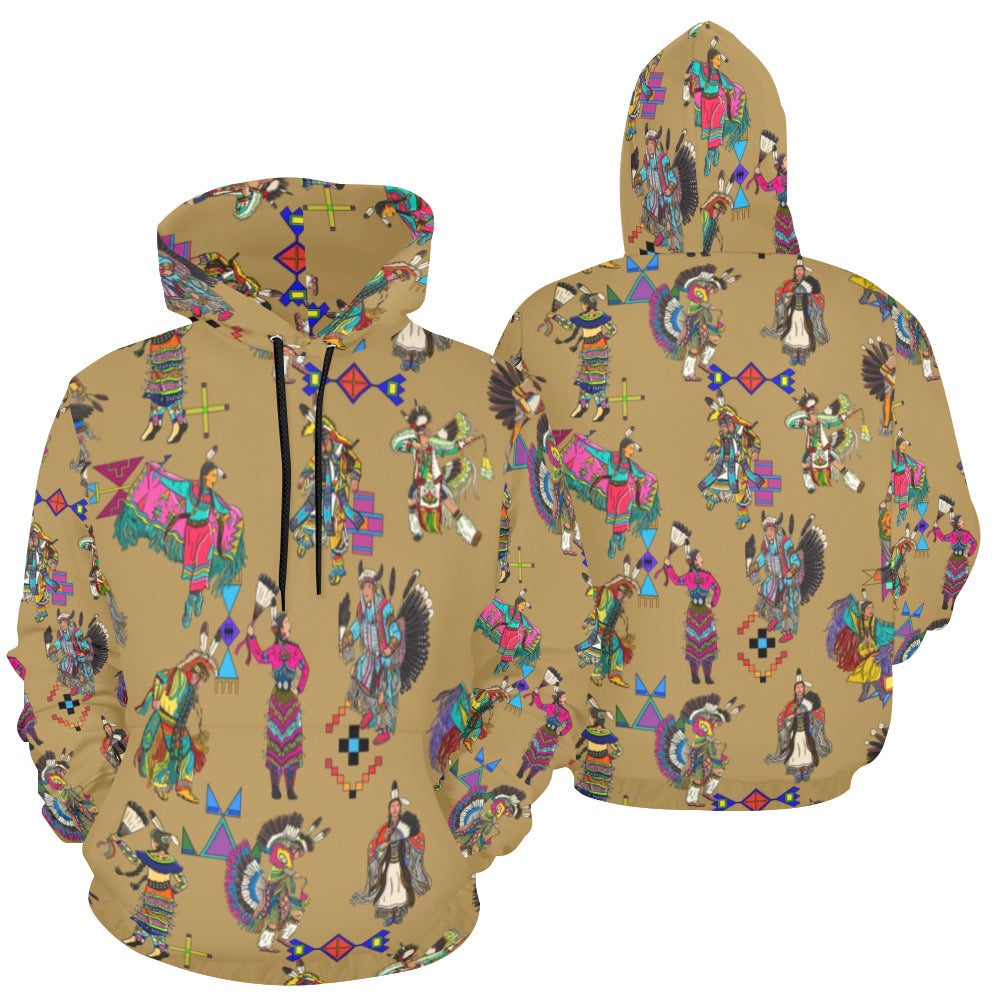 Grand Entry Dancers Earth Hoodie for Women