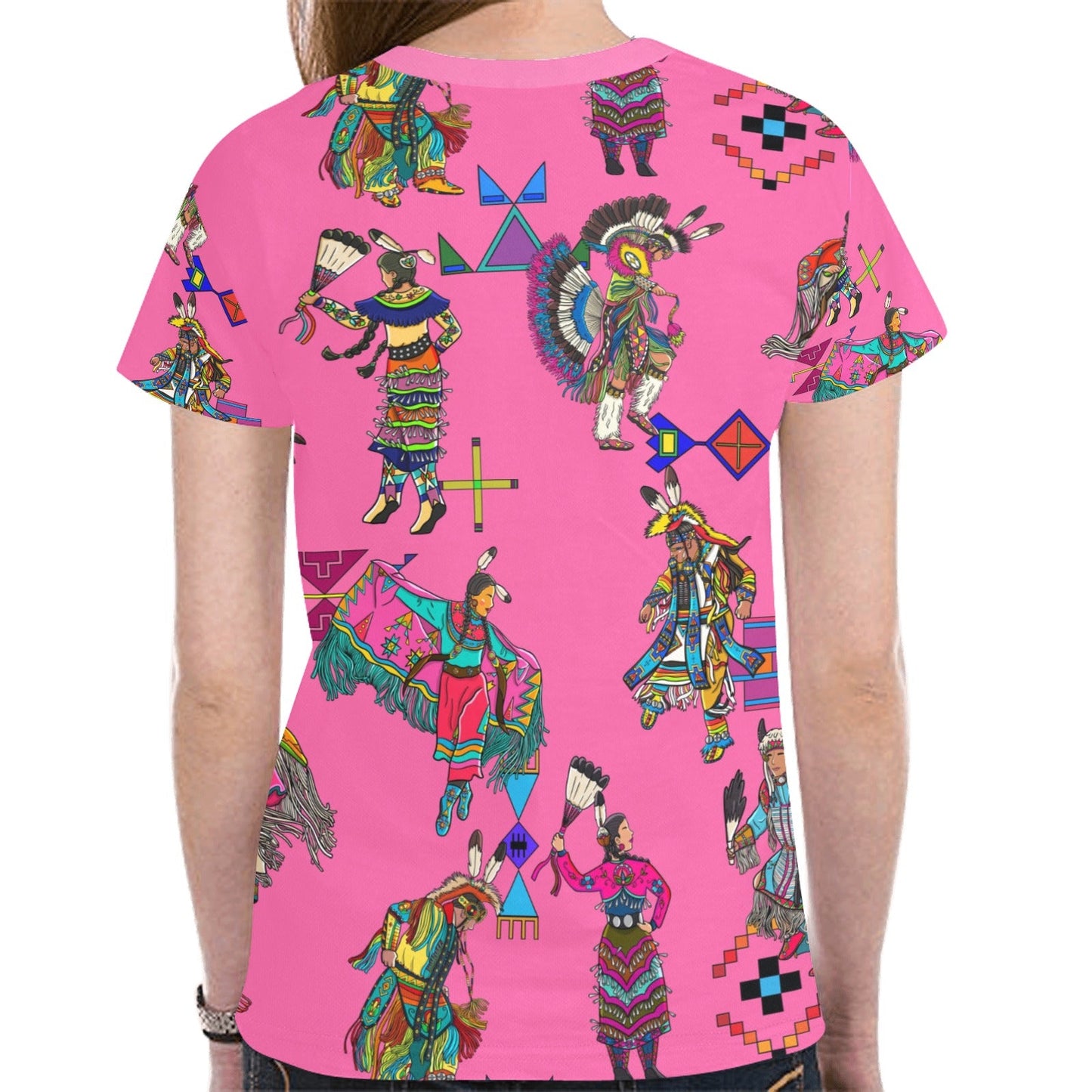 Grand Entry Dancers Pink Tee