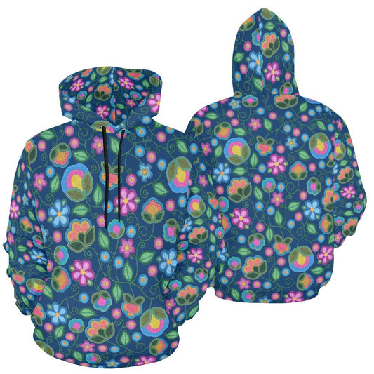 Turquoise Sunbeam Blue Hoodie for Men