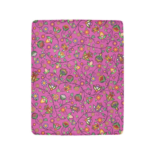 Heartbeat Petals Pink Ultra-Soft Micro Fleece Blanket 40"x50"