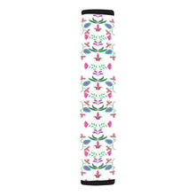 Load image into Gallery viewer, Quilled Divine White Car Seat Belt Cover
