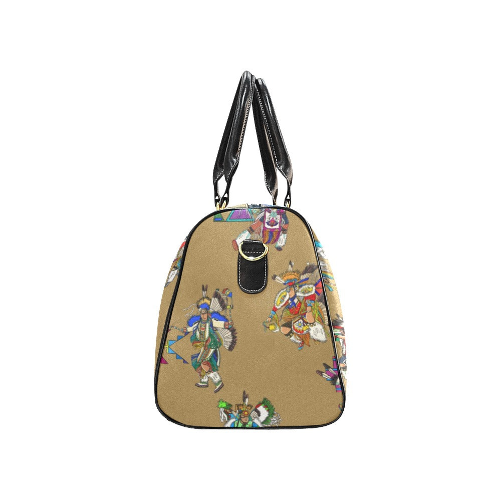 Men's Fancy Dancers Earth Large Travel Bag
