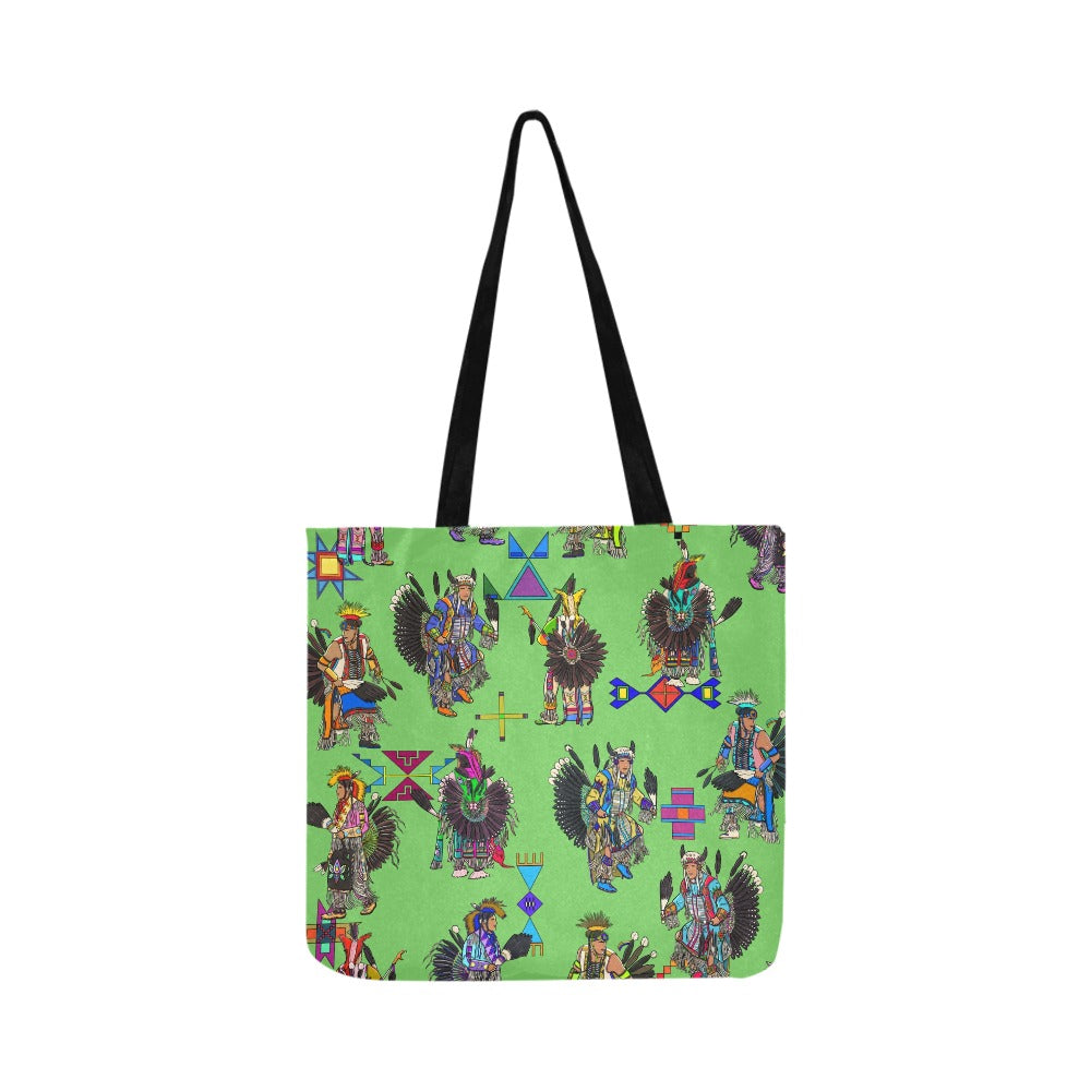 Men's Tradish Dancers Grass Reusable Shopping Bag