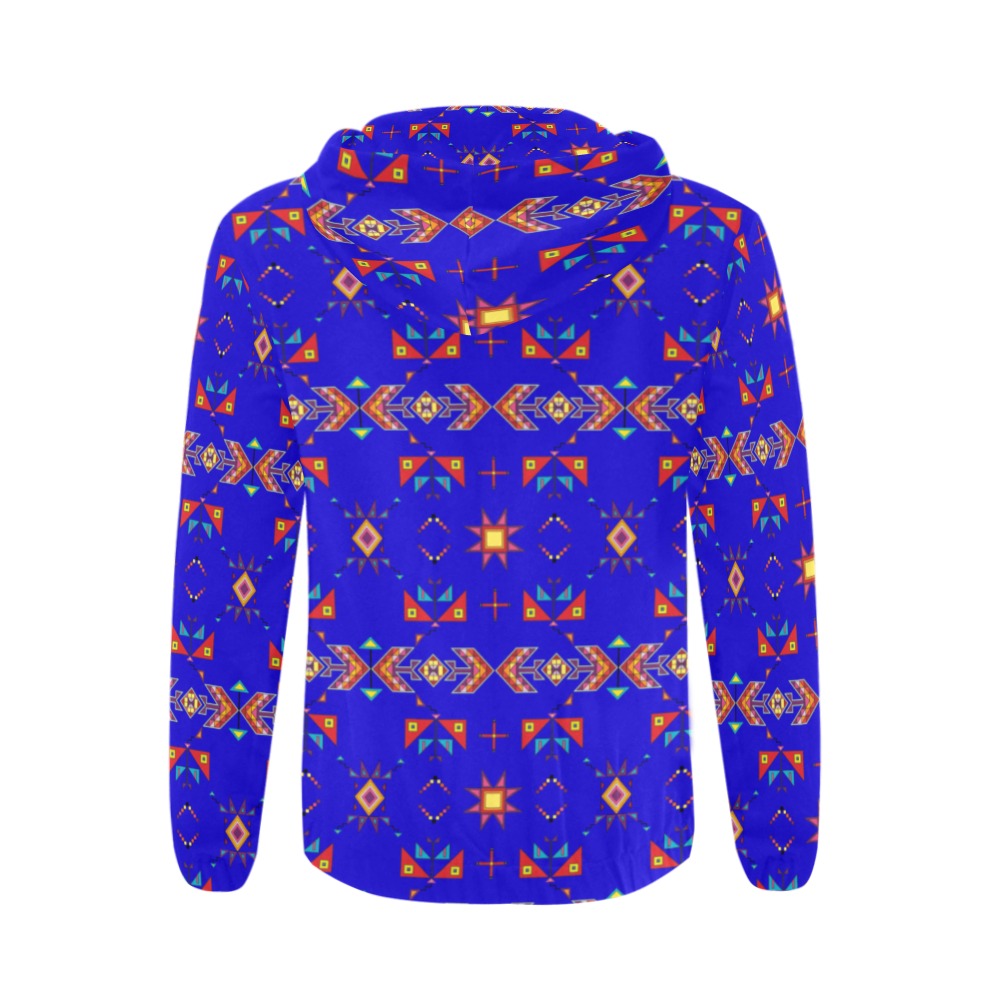 Scattered Generations Royal Men's Zipper Hoodie