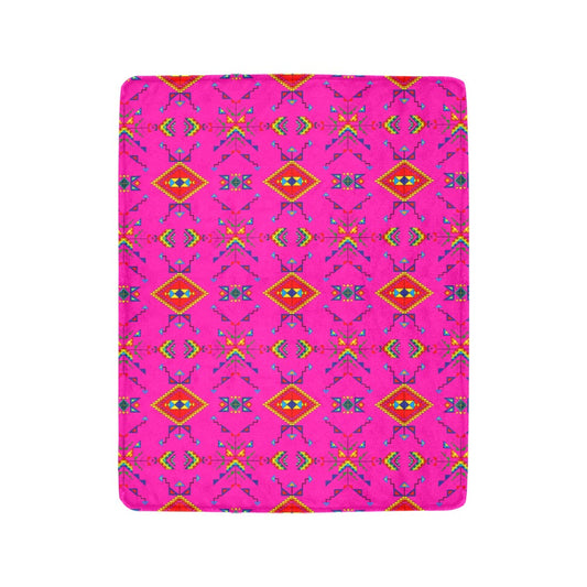 Buffalo Jump Pink Ultra-Soft Micro Fleece Blanket 40"x50"