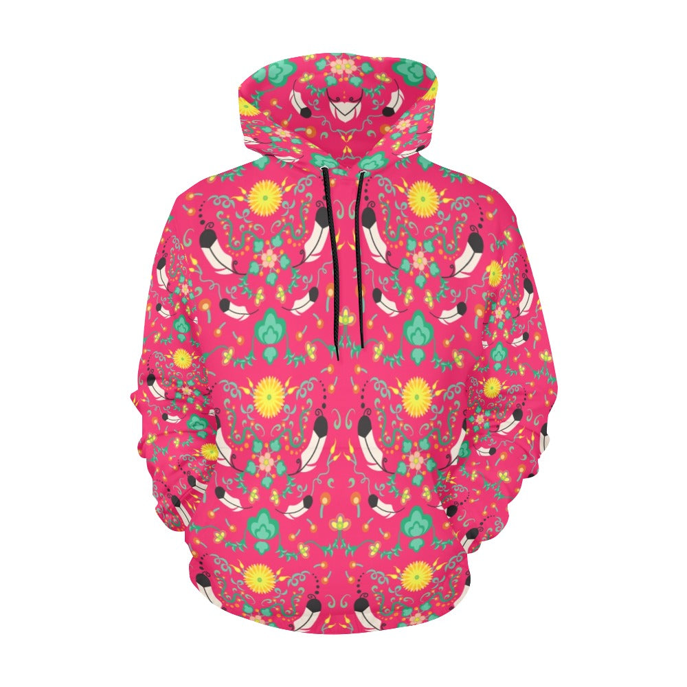 New Growth Pink Hoodie for Women