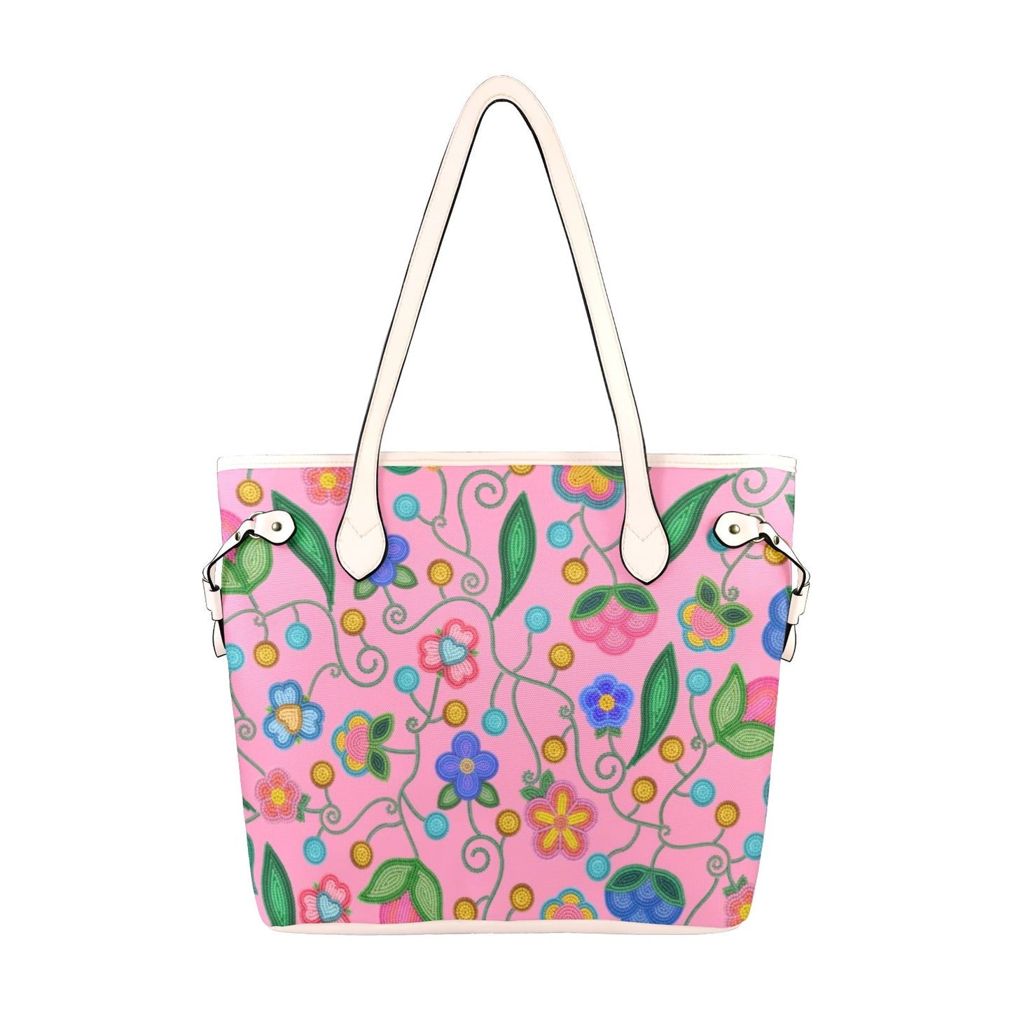 Skyberry Serenade Pink Clover Canvas Tote
