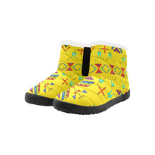 Load image into Gallery viewer, Rainbow Chief Rainbow Yellow Men&#39;s Padded Winter Boot
