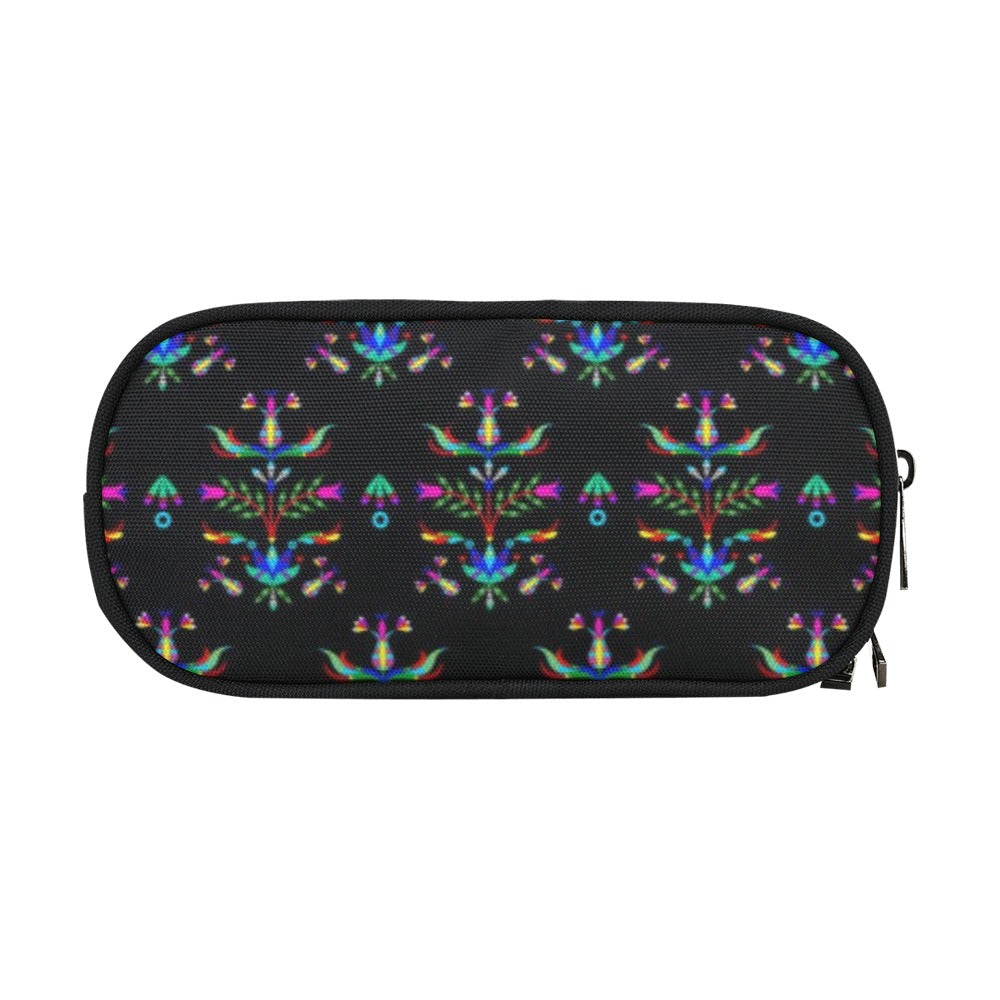 Dakota Damask Black Pencil Pouch