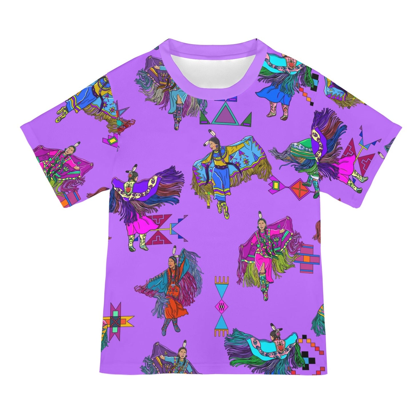 Women's Fancy Dancers Purple Tee