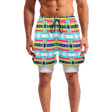 Load image into Gallery viewer, Sacred Spring Men&#39;s Sports Shorts with Compression Liner
