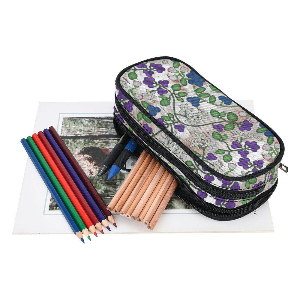 Grandmother's Stories Br Bark Pencil Pouch