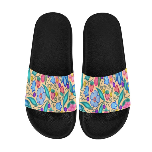Sweet Offering Cream Slide Sandals