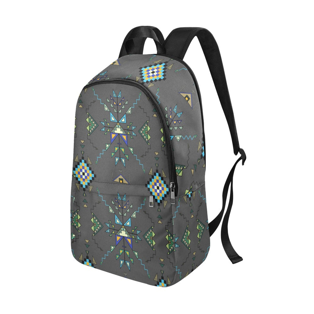 Bear Shield Dark Gray Backpack