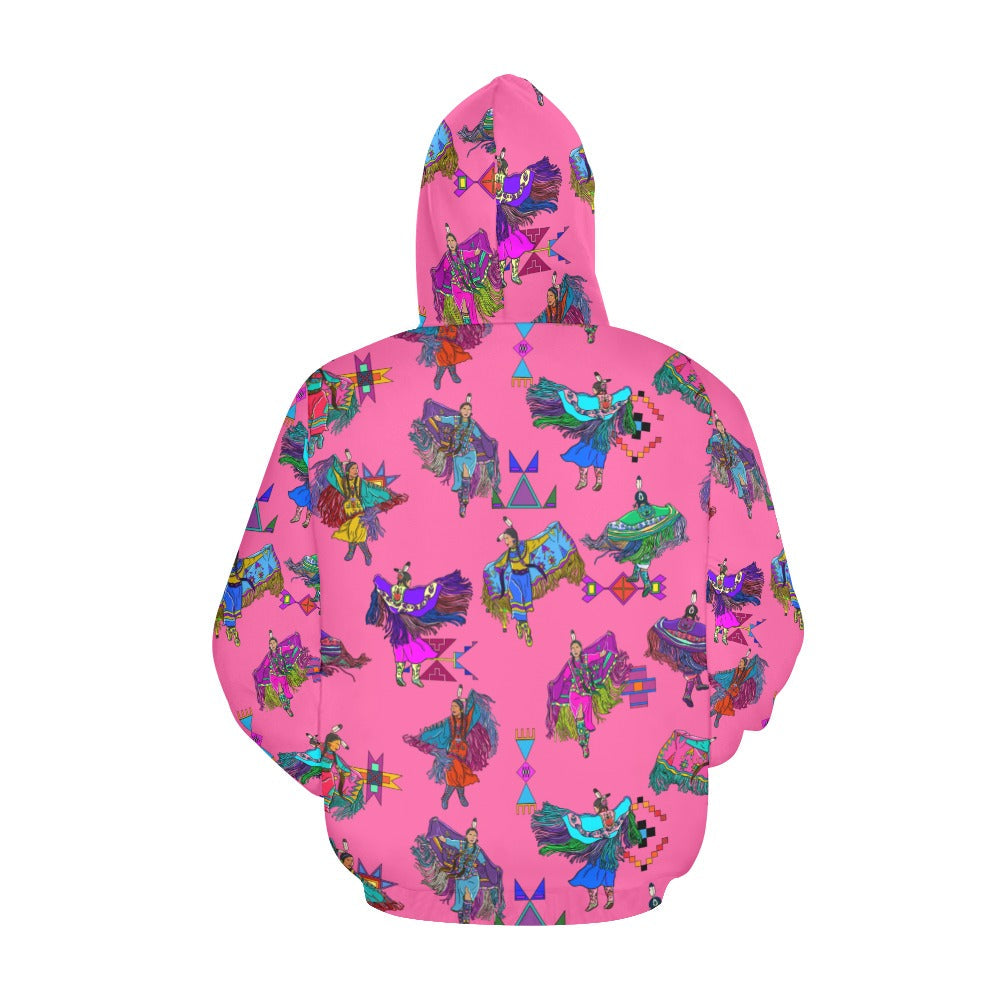 Women's Fancy Dancers Pink Hoodie for Women