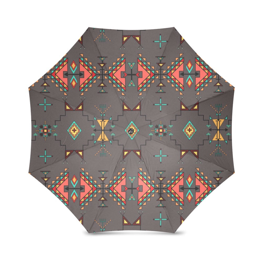 Thunder Flight Gray Foldable Umbrella