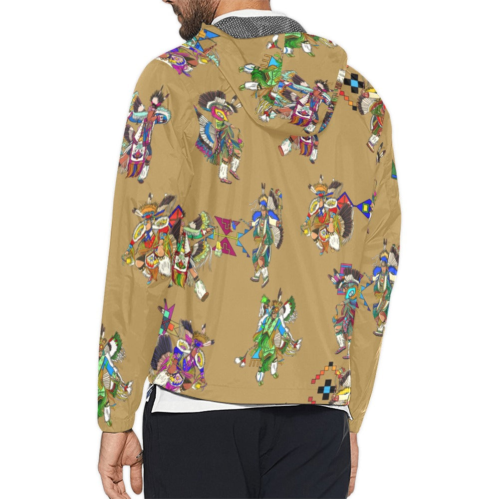 Men's Fancy Dancers Earth Men's Windbreaker