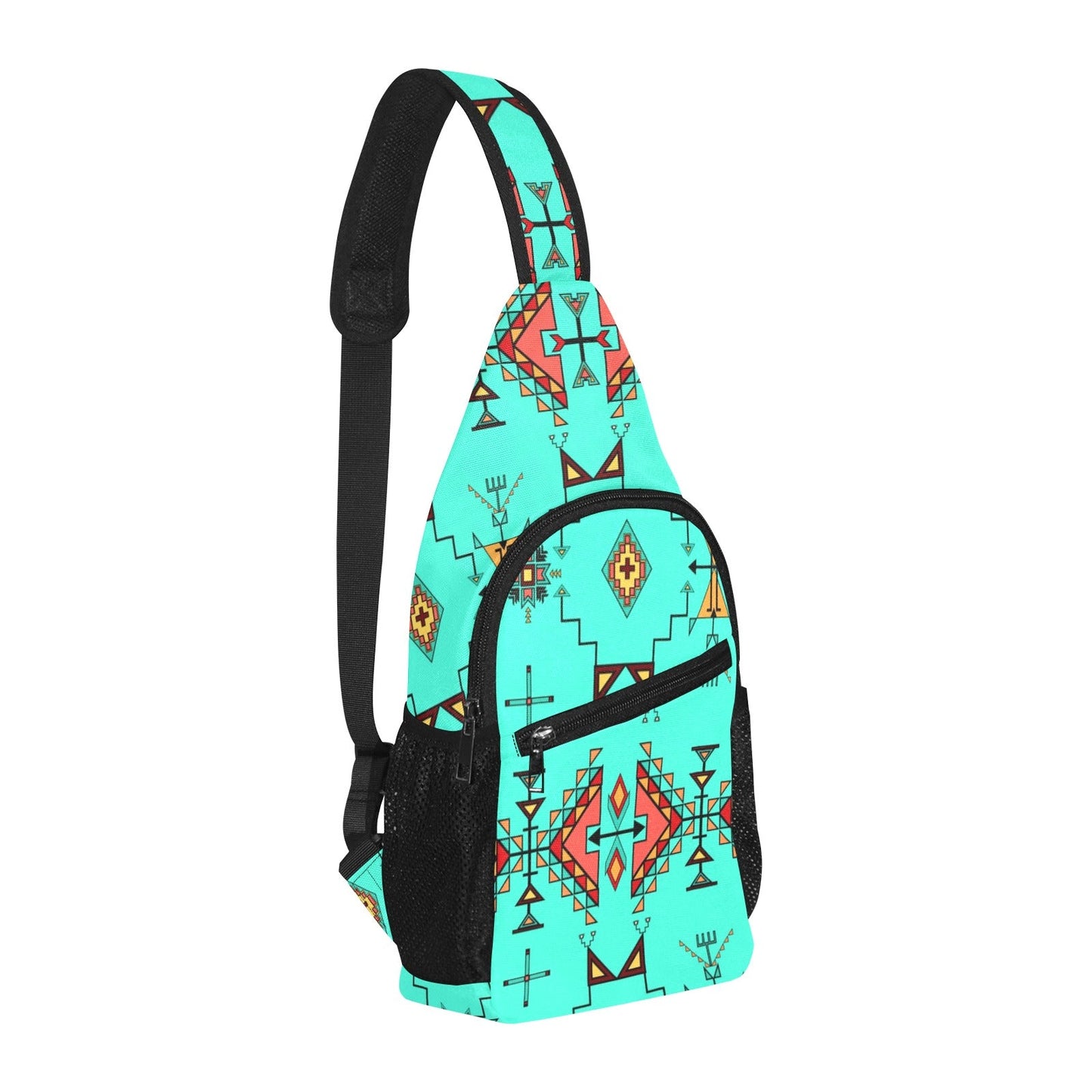 Thunder Flight Turquoise Chest Bag