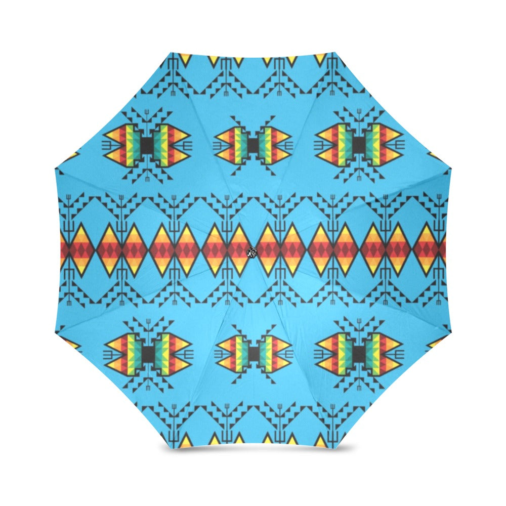 Sacred Trust Sky Foldable Umbrella