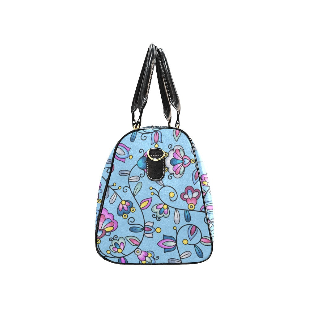 Autumn Bundle Blessing Blue Large Travel Bag