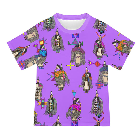 Women's Tradish Dancers Purple Tee