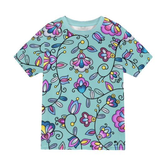 Autumn Bundle Blessing Turquoise T-shirt for Men