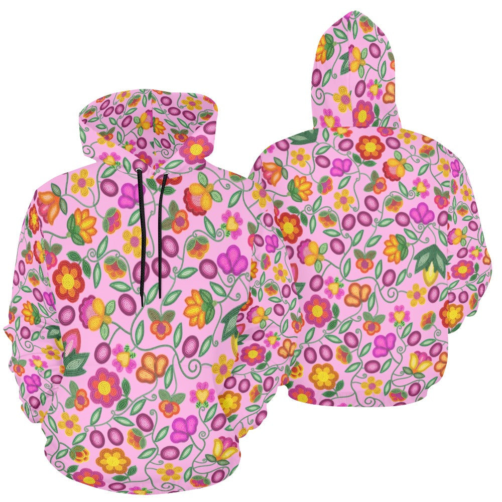 Boreal Bounty Pink Hoodie for Men