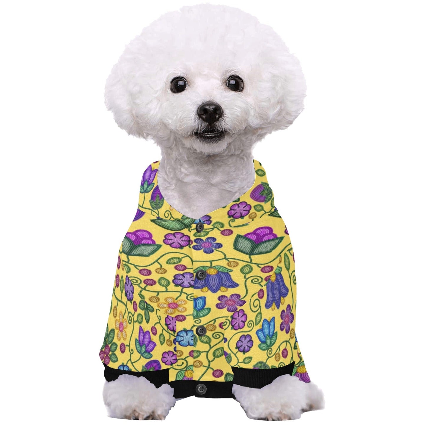 Bloom Uplift Yellow Pet Hoodie