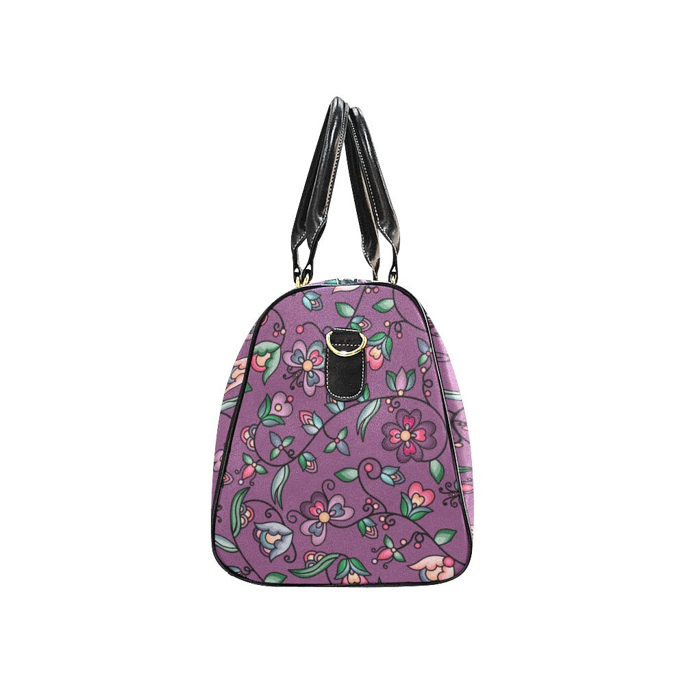 Amber Evening Garland Purple Large Travel Bag