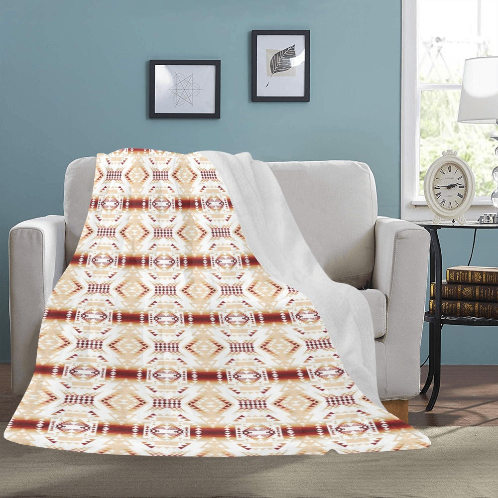 Gathering Clay X-Large Micro Fleece Blanket