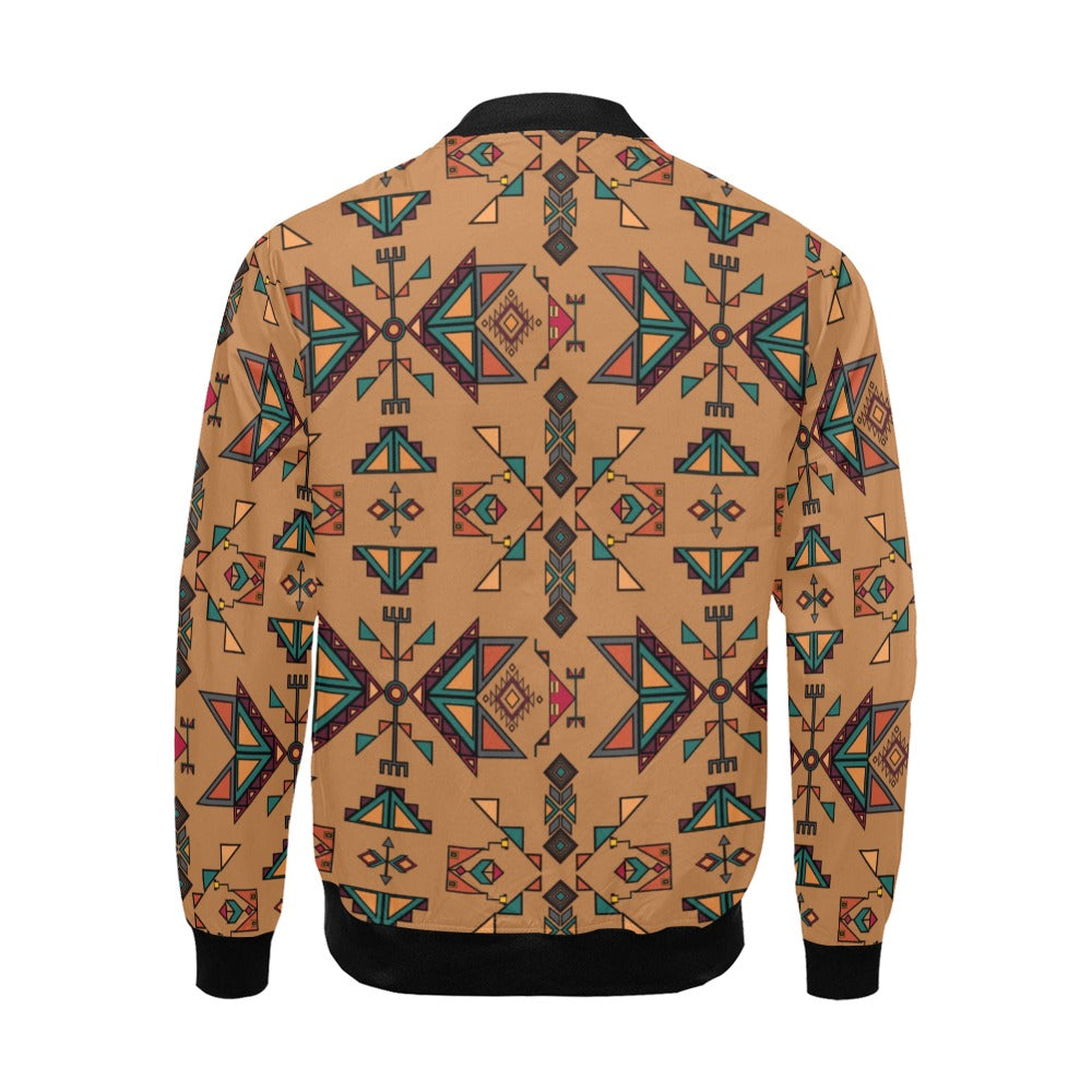 Arrow Dawn Brown Bomber Jacket for Men