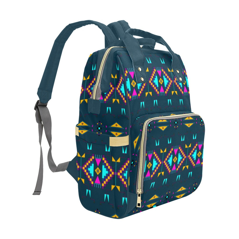 Rite of Passage Dark Teal Multi-Function Diaper Backpack