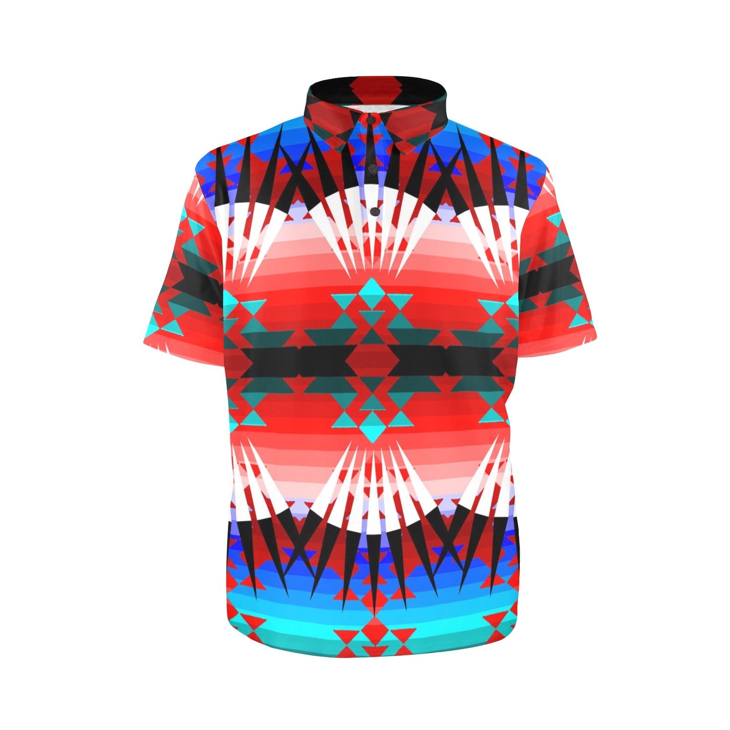 Northwest Ribbonwork Bustles Polo Shirt