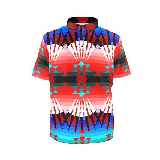 Northwest Ribbonwork Bustles Polo Shirt