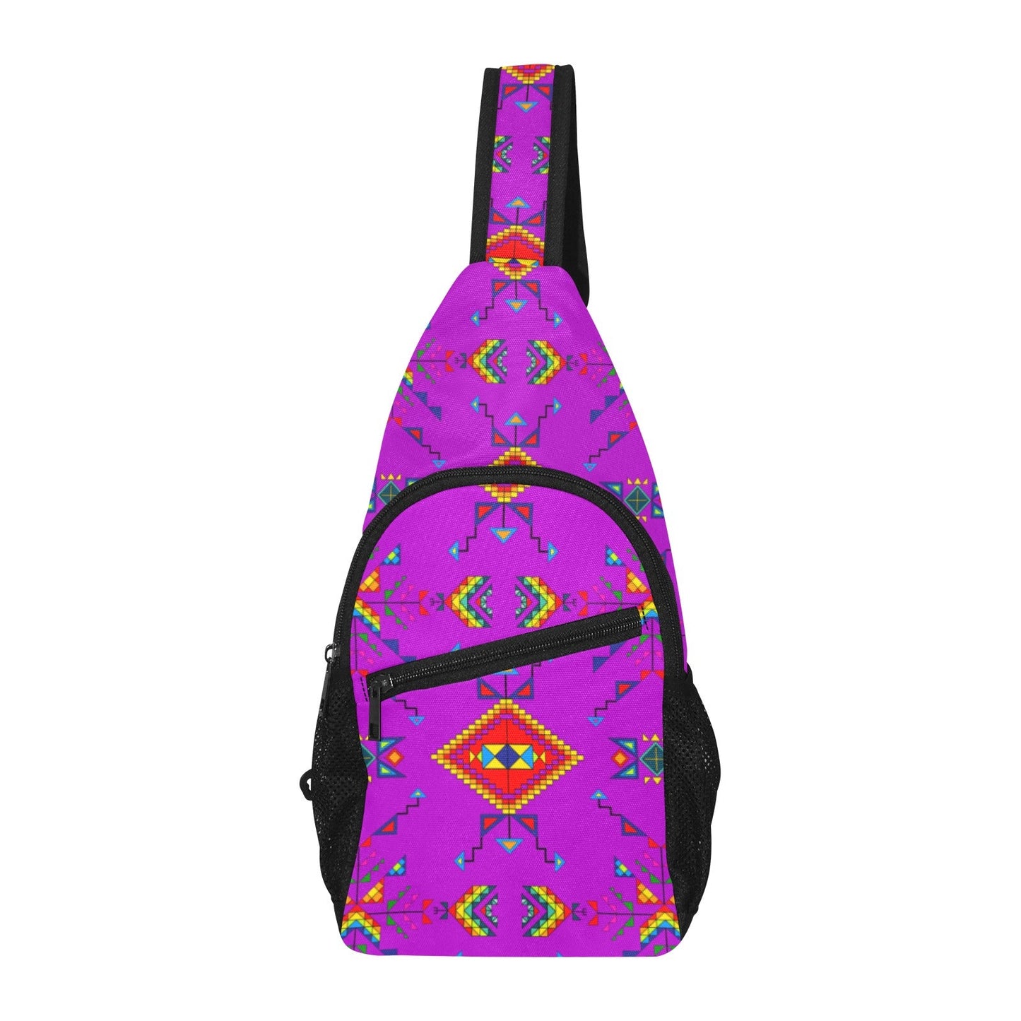 Buffalo Jump Purple Chest Bag