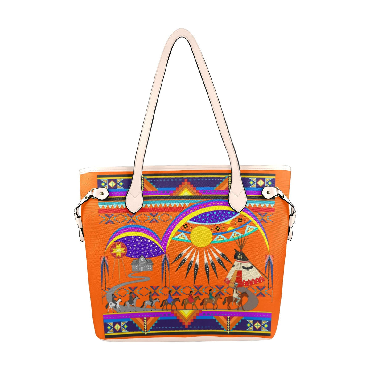 Seven Generations Medicine Clover Canvas Tote