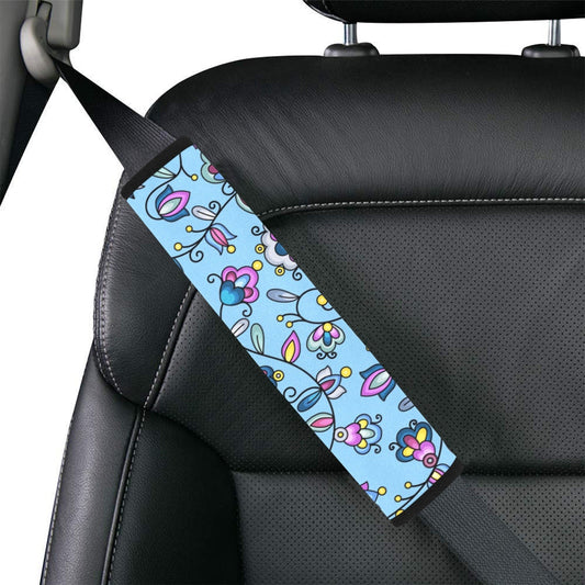 Autumn Bundle Blessing Blue Seat Belt Cover