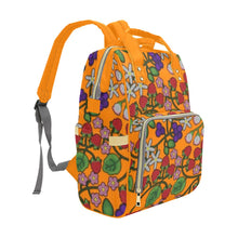 Load image into Gallery viewer, Takwakin Harvest Carrot Multi-Function Diaper Backpack/Diaper Bag
