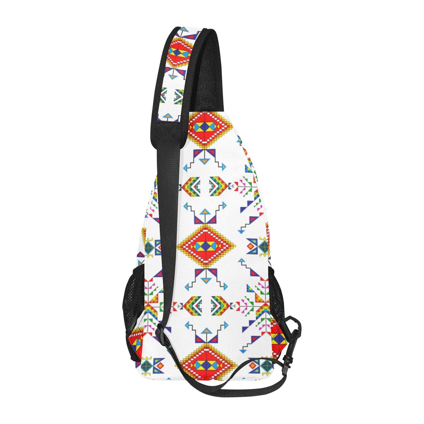 Buffalo Jump White Chest Bag