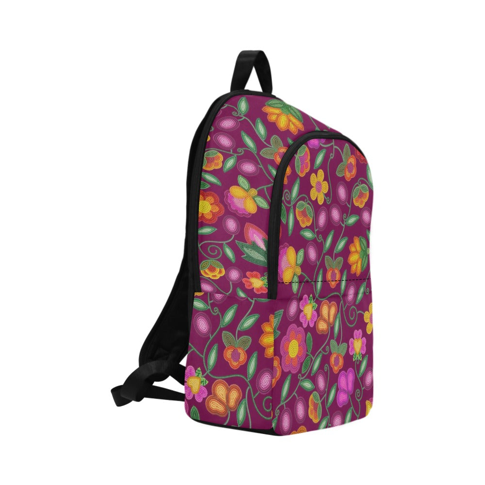 Boreal Bounty Dark Magenta Backpack