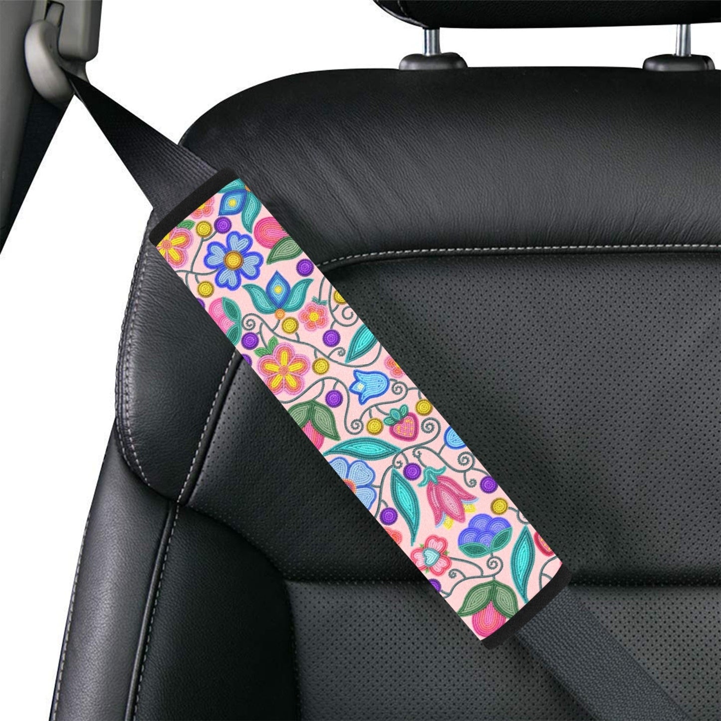 Sweet Offering Pink Car Seat Belt Cover
