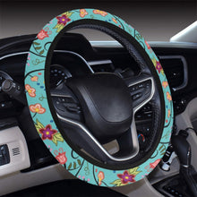 Load image into Gallery viewer, Fresh Fleur Sky Steering Wheel Cover with Elastic Edge
