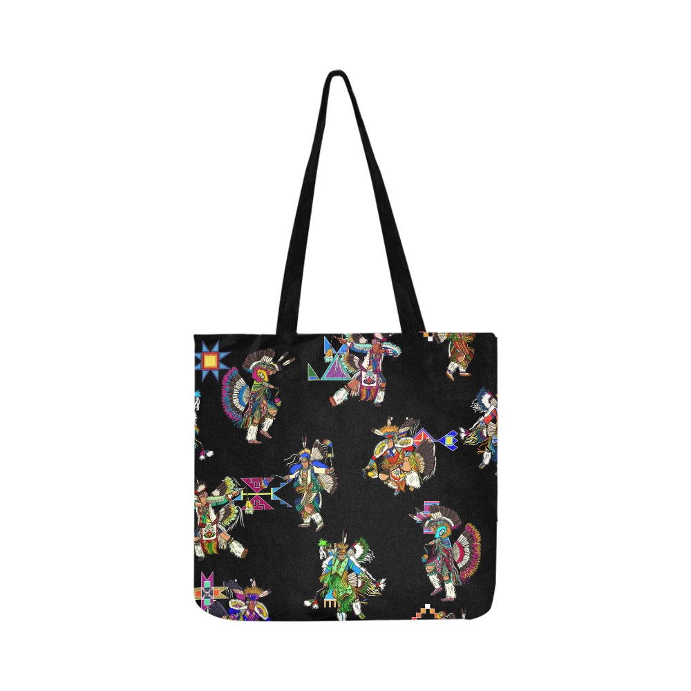 Men's Fancy Dancer Reusable Shopping Bag