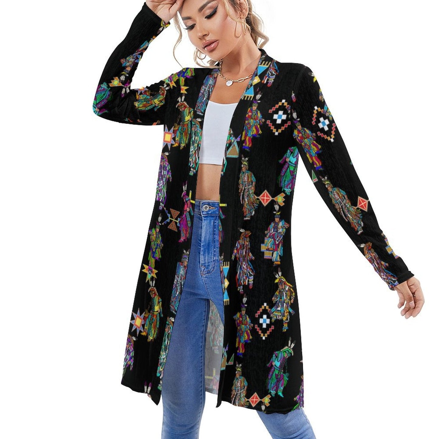 Men's Grass Dancers Cardigan