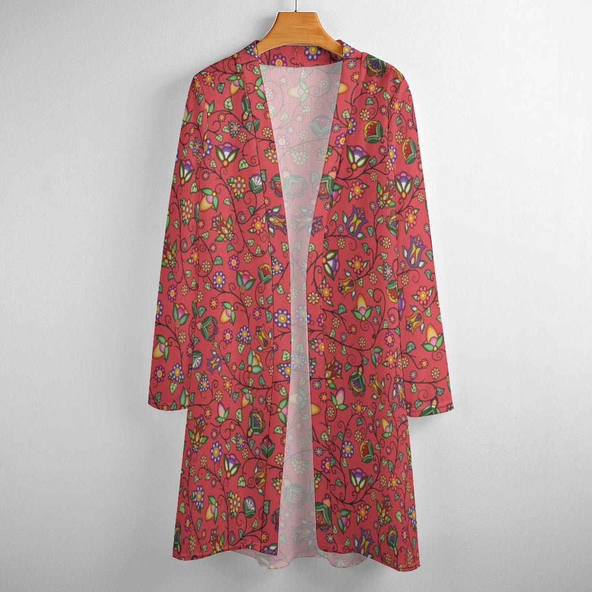 Heartbeat Petals Red Cardigan