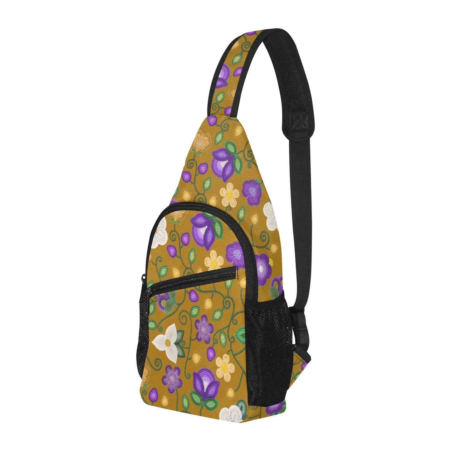 Midnight Moss Bloom Toffee Chest Bag